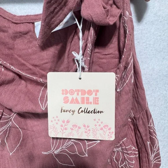 Girls Dress Size 8/10 DotDotSmile Fancy 100% Cotton New with Tags - Picture 5 of 7